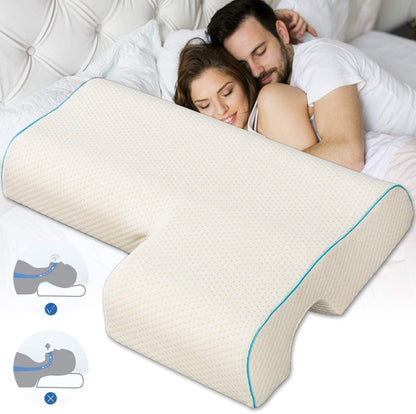 ALMOHADA PARA PAREJAS CON ESPUMA VISCOELASTICA